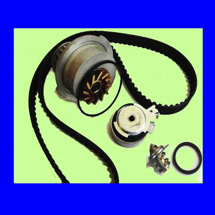 Zahnriemen Satz+ Wasserpumpe + Thermostat OPEL ASTRA G