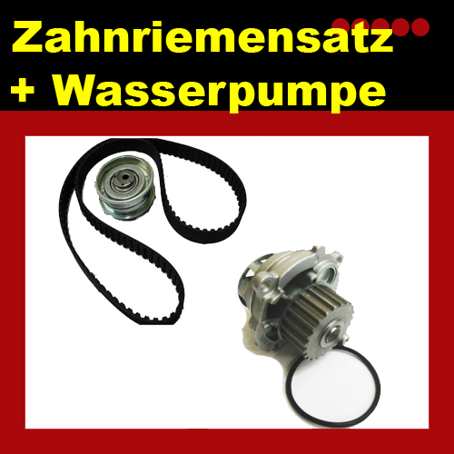 ZAHNRIEMENSATZ+WASSERPUMPE ZAHNRIEMEN SPANNROLLE WAPU ZAHRIEMENKIT SET