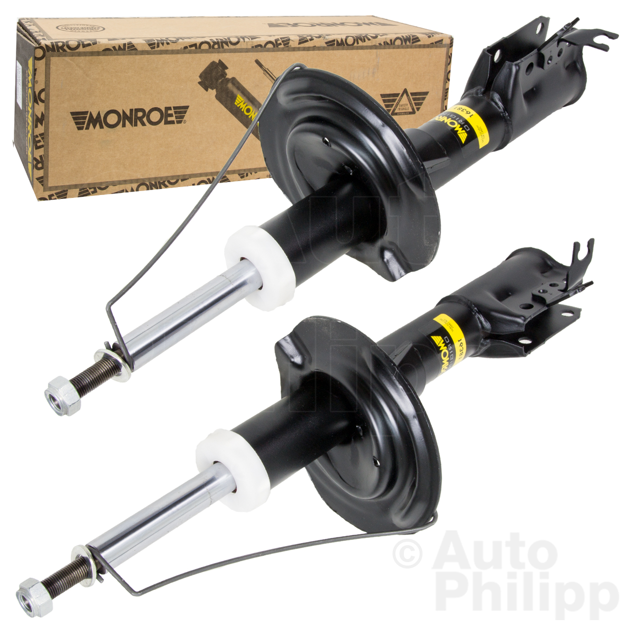 2x Gasdruck Stossdämpfer vorne links rechts Fiat Panda 169 Vorderachse