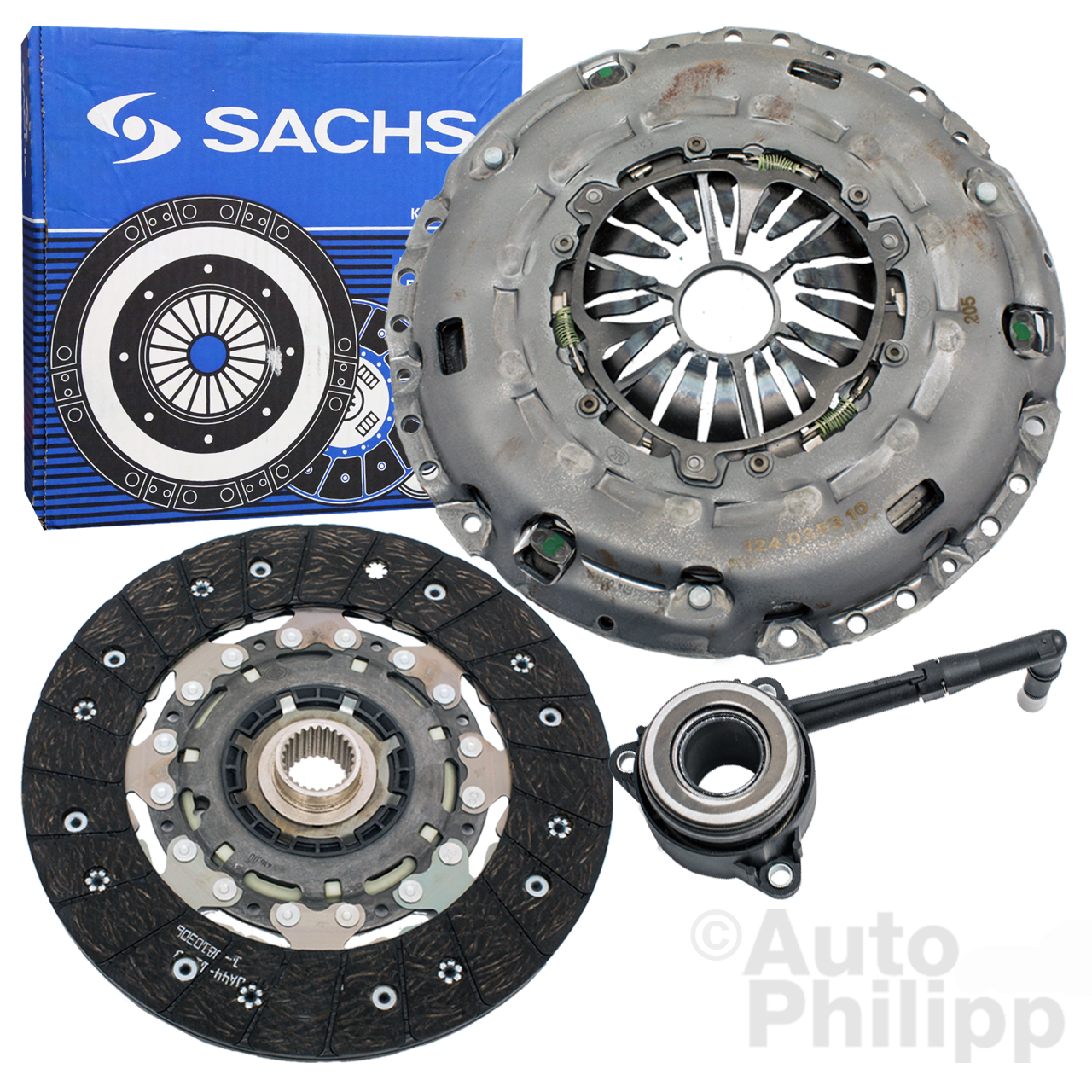 SACHS Kupplung Kupplungssatz inkl Zentralausrücker für VW T5 2.5 TDI 163 174 PS eBay
