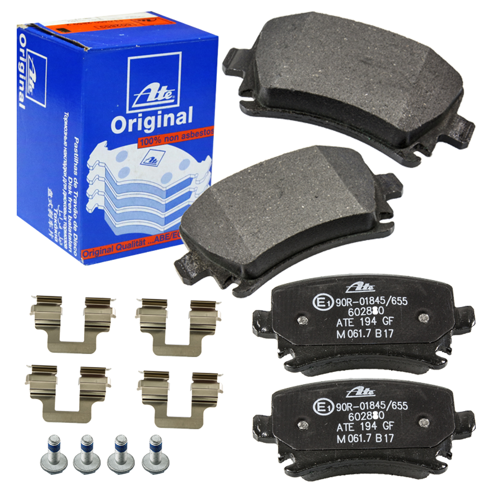ATE Bremsbeläge 13.0460-2880.2 für VW hinten PASSAT 05 SHARAN 1 TIGUAN 07